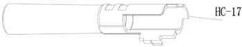 RAVEN OUTER BARREL 5.1" HI-CAPA (SILVER)