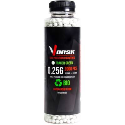 Vorsk 6mm Precision Bio Tracer Airsoft BBs (2000R) 0.25g product image