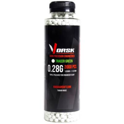 6mm Precision Tracer Airsoft BBs (2000R) 0.28g – Green product image