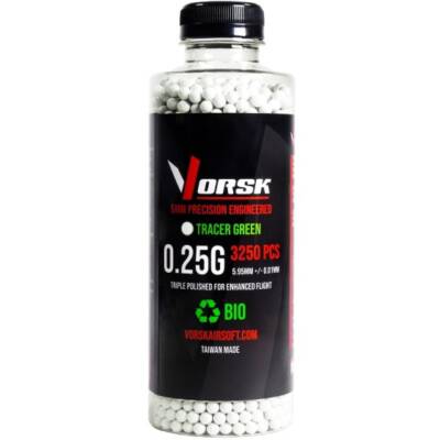 Vorsk 6mm Precision Bio Tracer Airsoft BBs (3250R) 0.25g product image