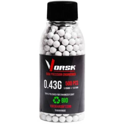 Vorsk 6mm Precision Bio Airsoft BBs (500R) 0.43g product image