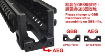 LCK RIS Upper Handguard | Z-Classic Series (253mm) - Image 10